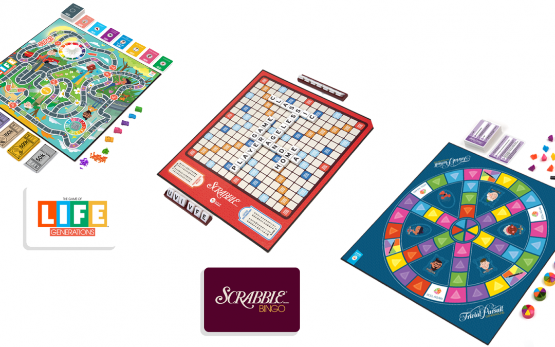 Aging Experts From Ageless Innovation Redesign Hasbro’s Iconic Gaming Properties to Meet the Needs of Older Adults: The Game of Life Generations, Scrabble Bingo, Trivial Pursuit Generations